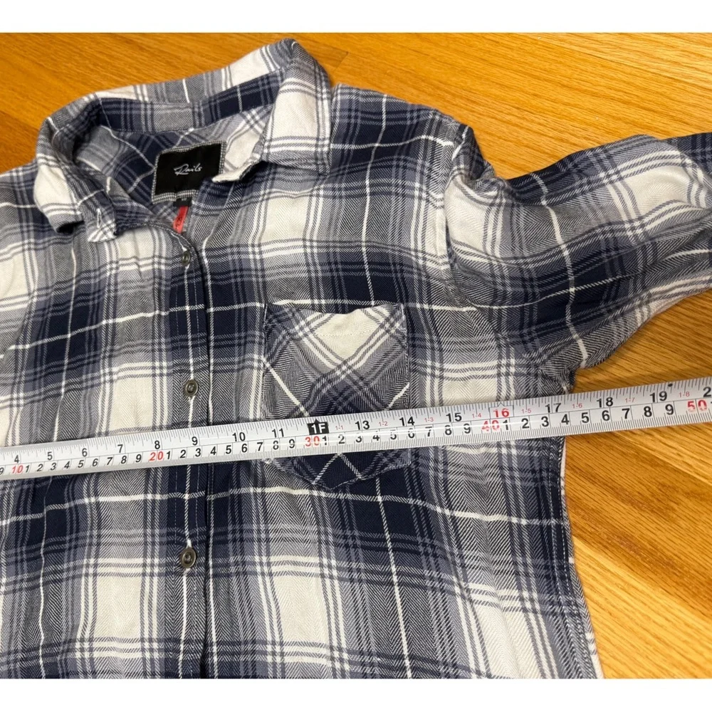 Rails x free people Longline Plaid Flannel Tunic